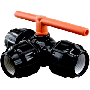 مقایسه شیر سه‌ راهی پلی‌ اتیلن ایرانی و خارجی